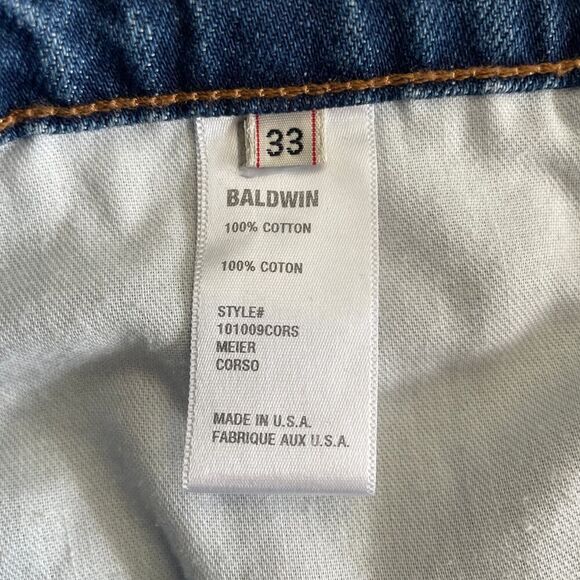Baldwin Kansas City Women’s Meier Corso Slim Ankle Jeans - Plus Size: 33 - Picture 4 of 8